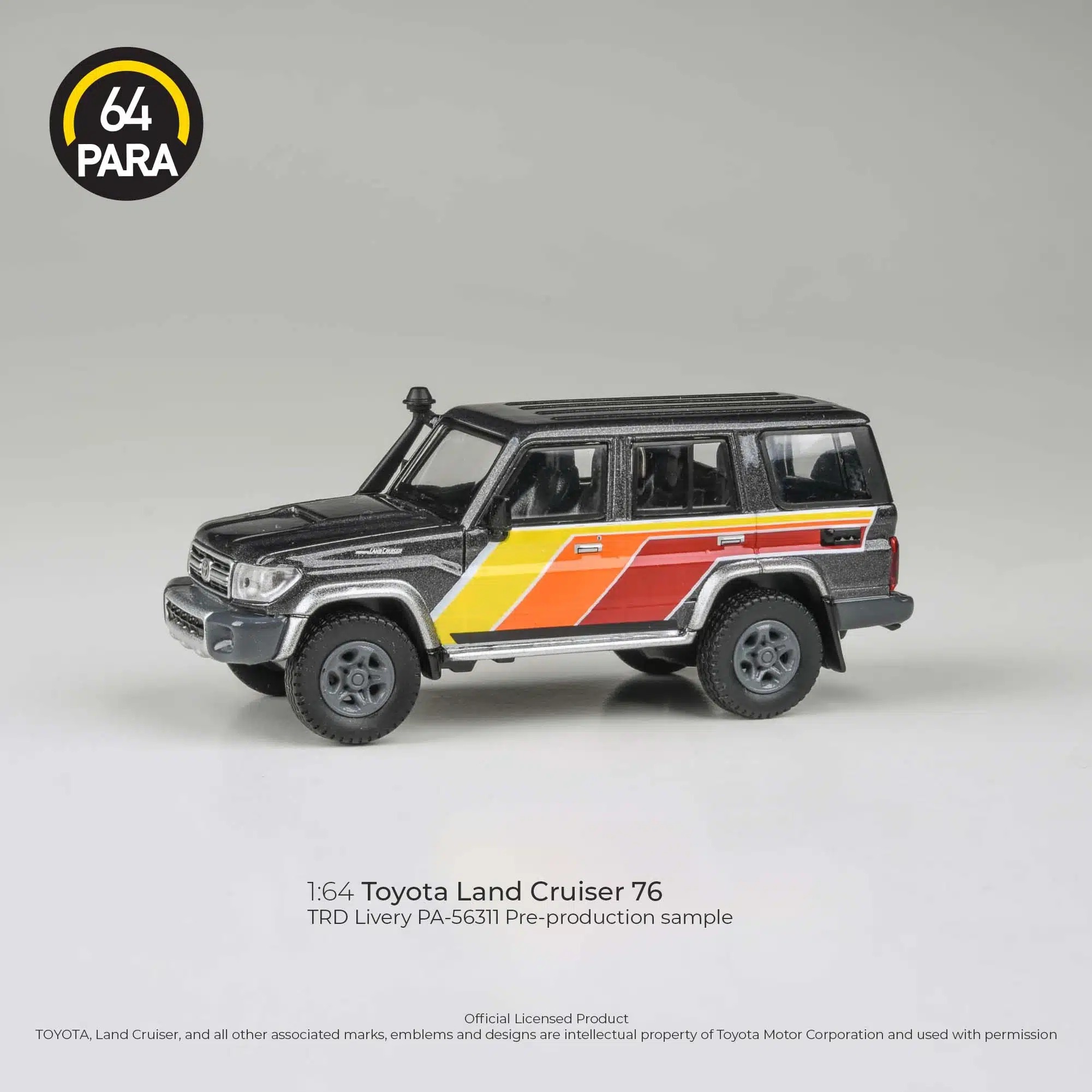 PARA64 1/64 2014 豐田 Toyota Land Cruiser LC 76 TRD Livery