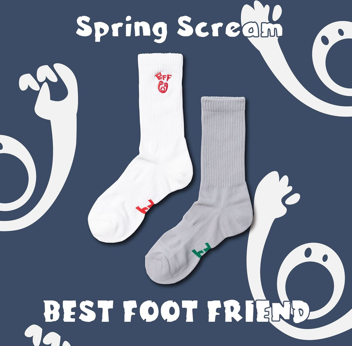 BFF Spring Scream 春吶 2色 BF24019