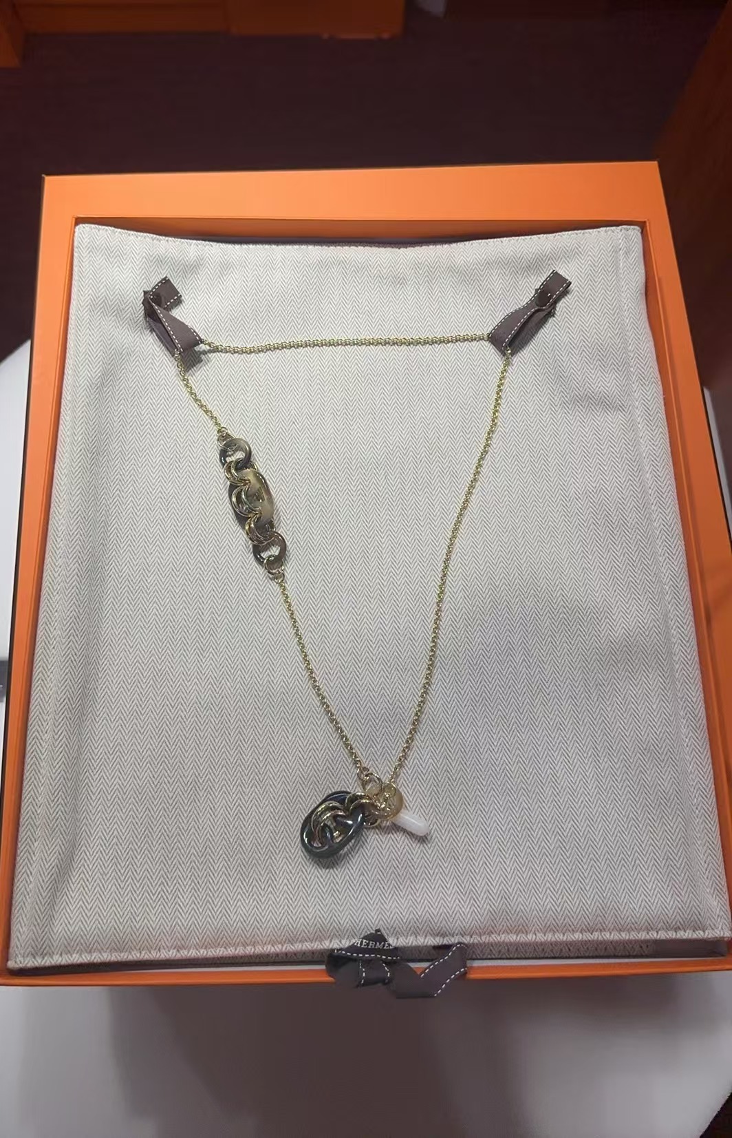 H 拼接款項鏈 -M