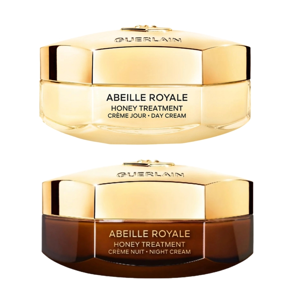 GUERLAIN 殿級蜂皇 蜜護日晚霜 50ml+50ml