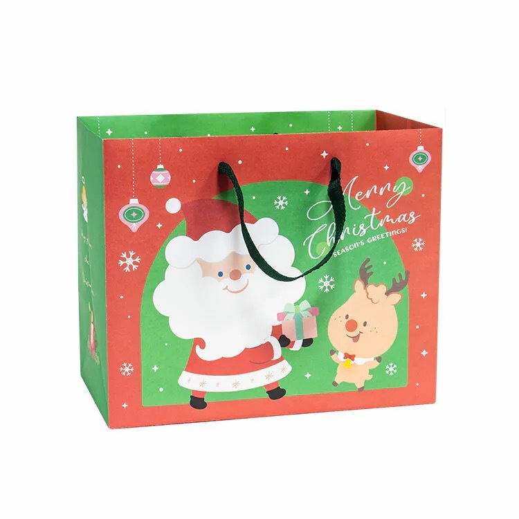 手提紙袋 小3K 聖誕 耶誕星願 20入/包 24*20*14cm【3-2811316】