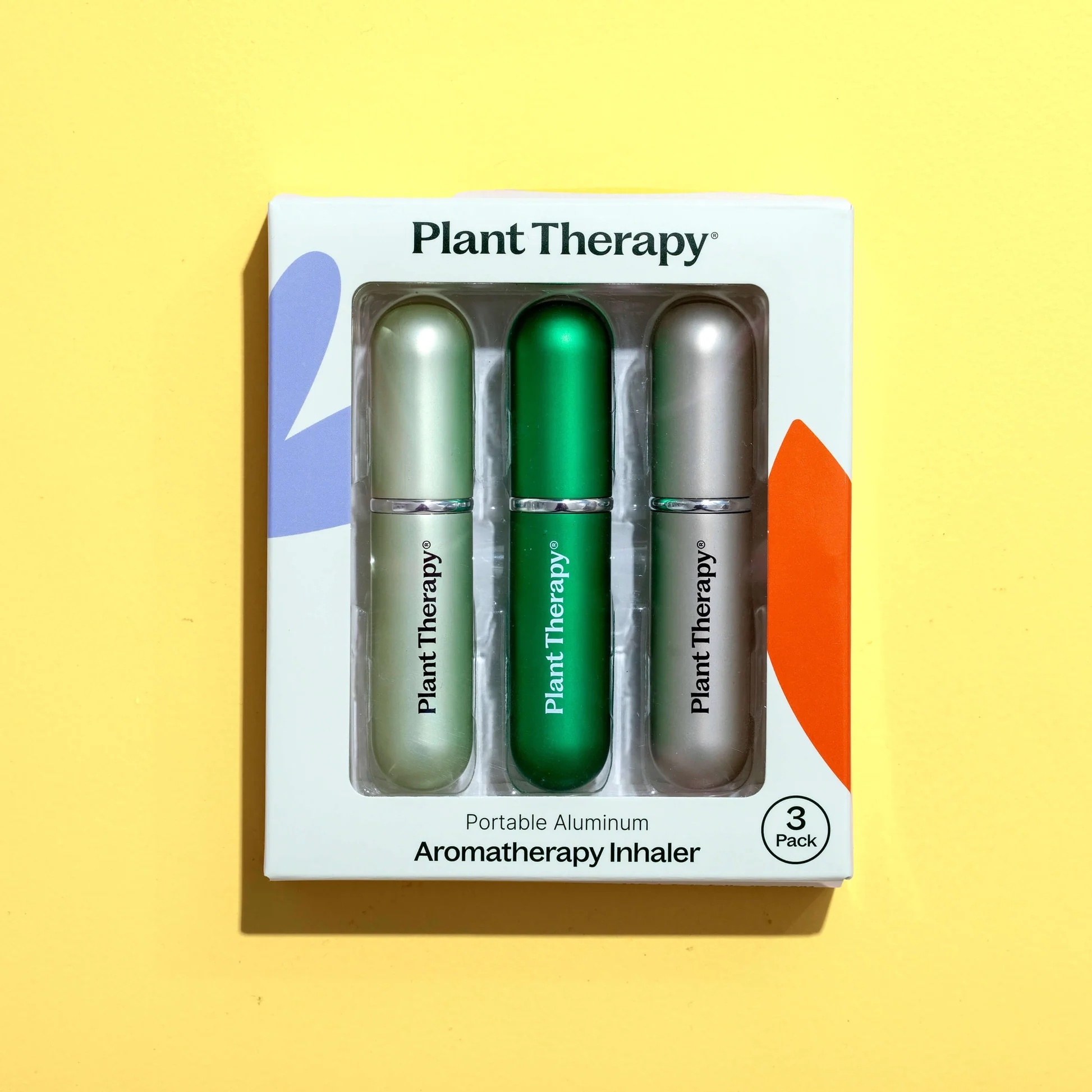 美國 Plant Therapy 鋁金屬外殻隨身香薰個人吸入器 (3個裝)