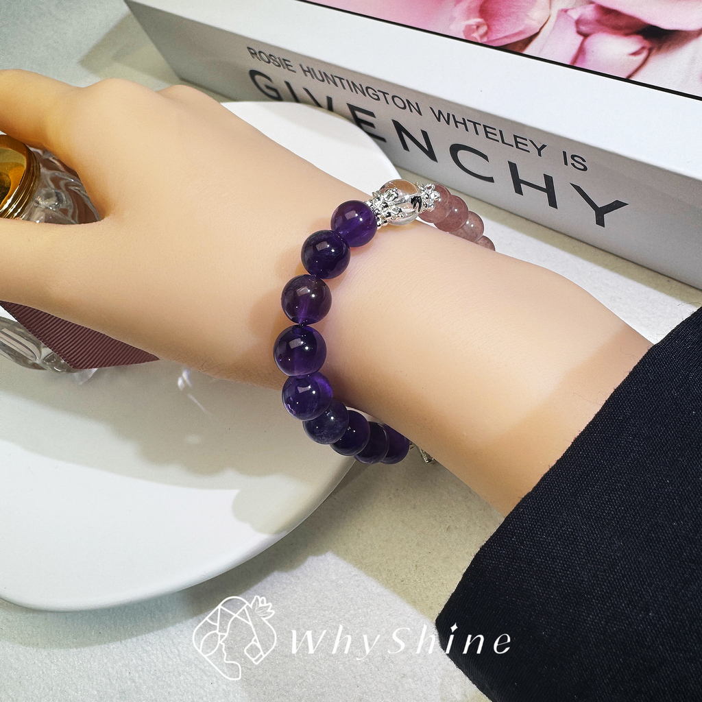 紫暮晨曦之戀 水晶手串