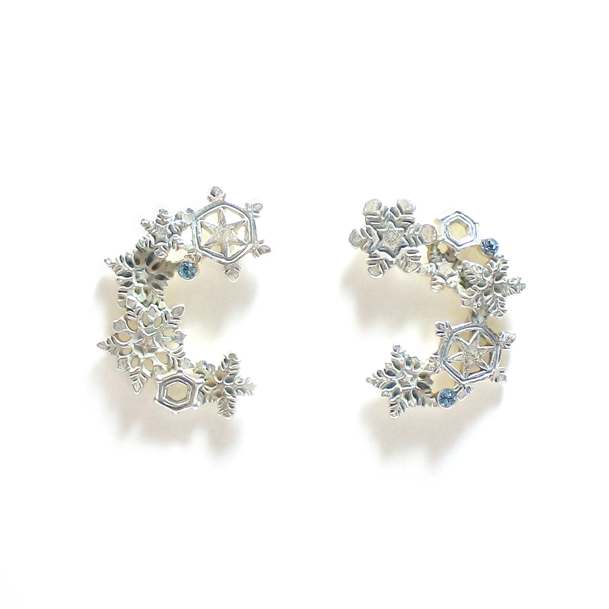 Palnart Poc 雪花耳環/戒指