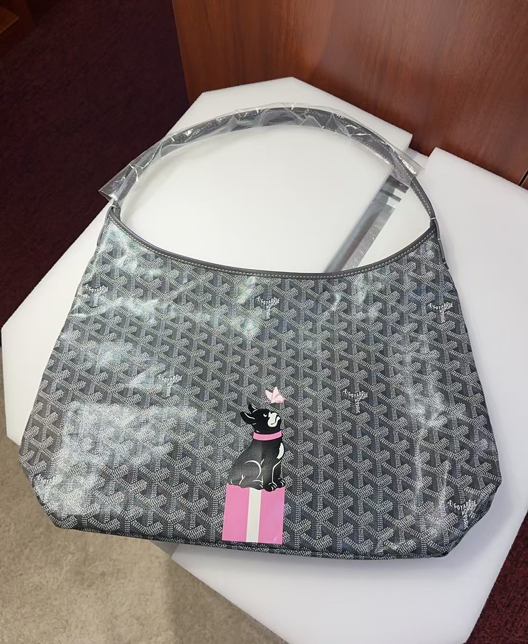 Goyard 限定版狗狗hobo 粉色 -M