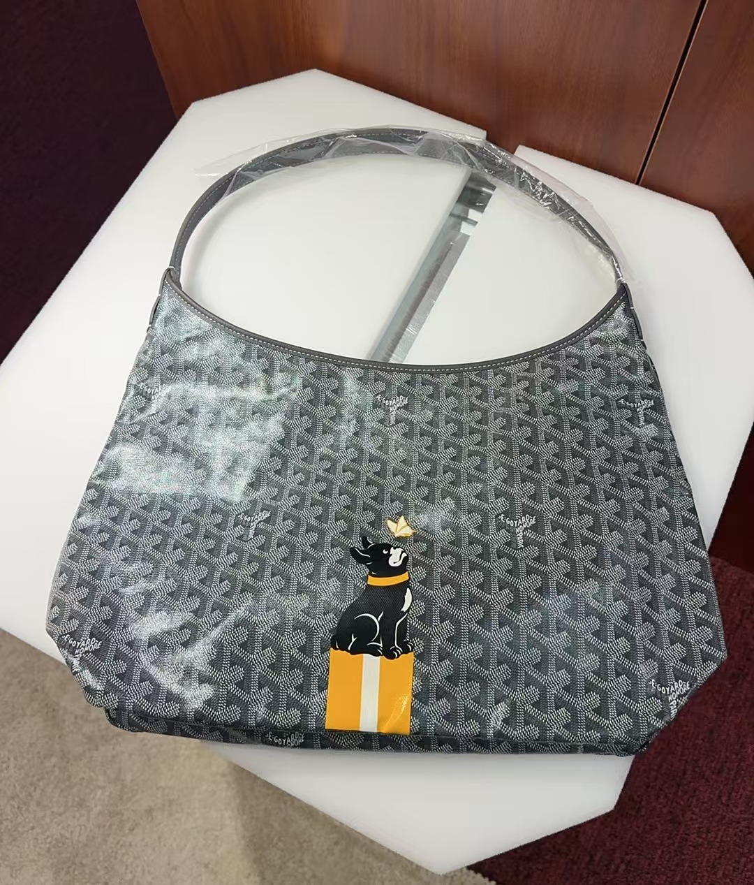 Goyard 限定版狗狗hobo 黃色 -M