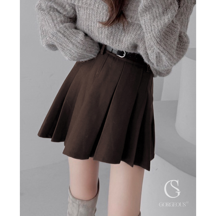 G4151 現貨「高磅PRO高校百褶褲裙」