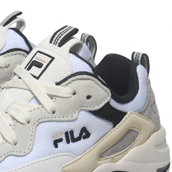 FILA 慢跑鞋 RAY TRACER 白灰 奶油 復古 老爹鞋 女 4C606Y165