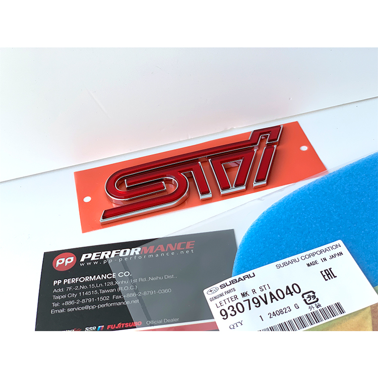 STI 後車廂標誌 93079VA040