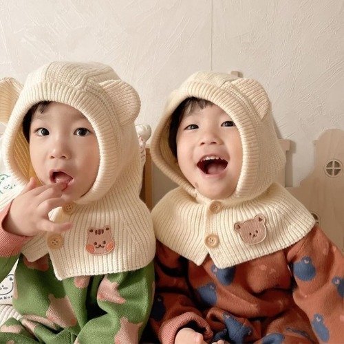 萌萌耳系列-連扣巴拉克拉法帽