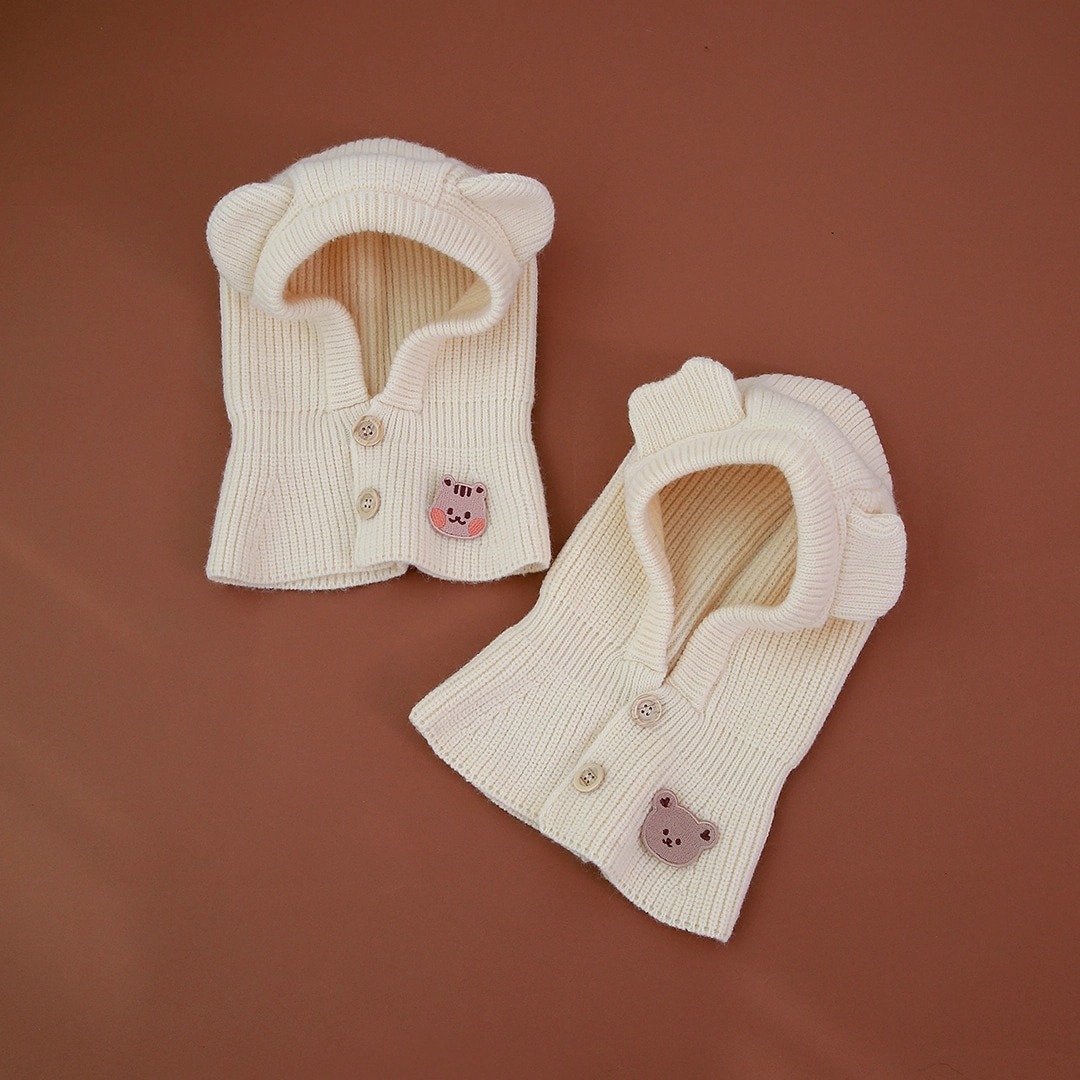 萌萌耳系列-連扣巴拉克拉法帽