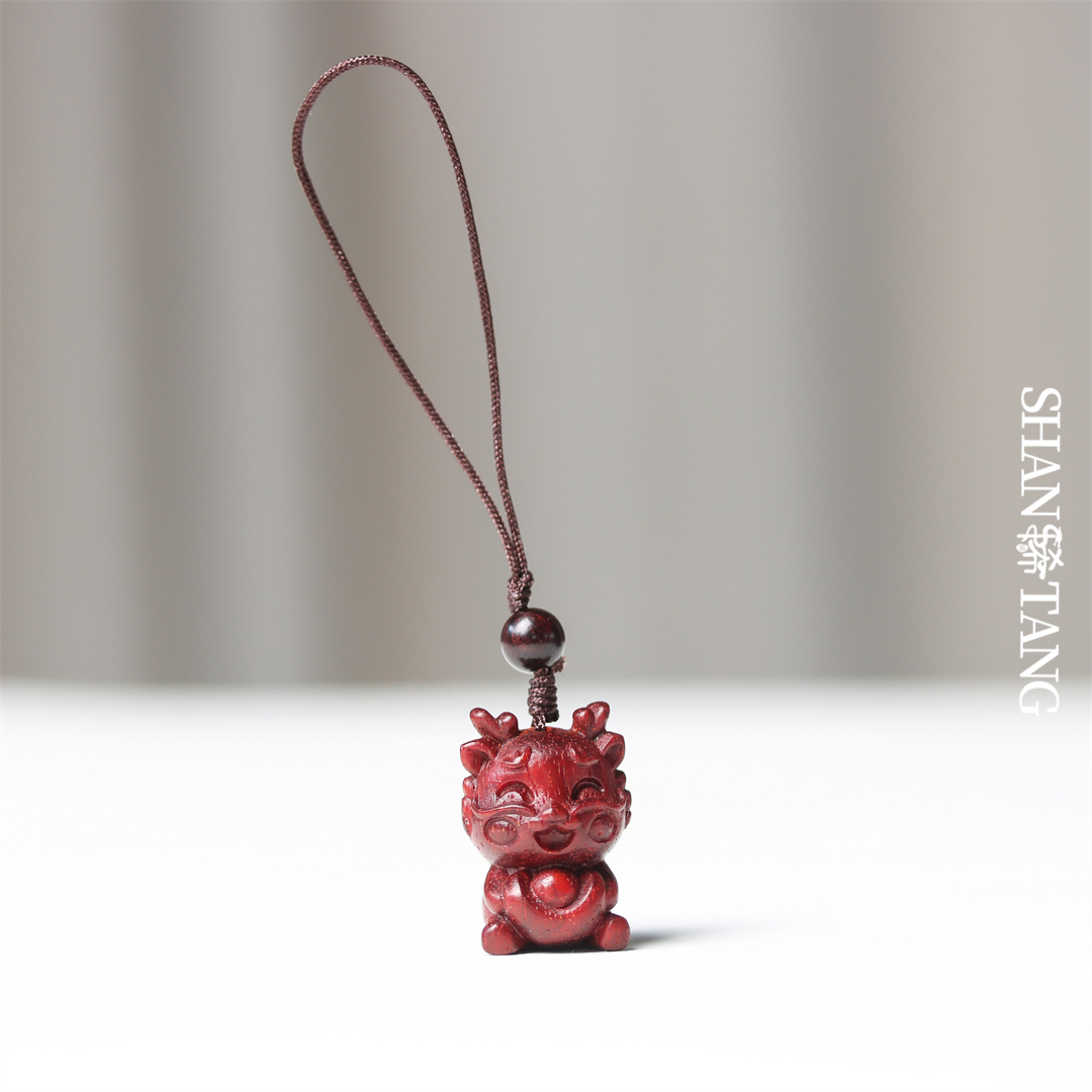 檀香紫檀【萌籠寶寶吊飾】