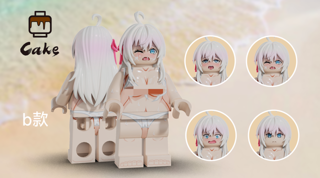 【Cake brick】艾莉同學(泳裝)