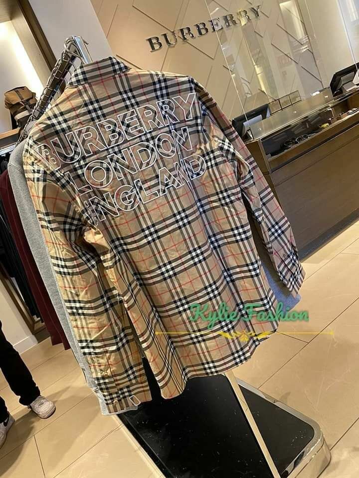 BBR 經典格仔 背後刺繡Londo  男仕 襯衫