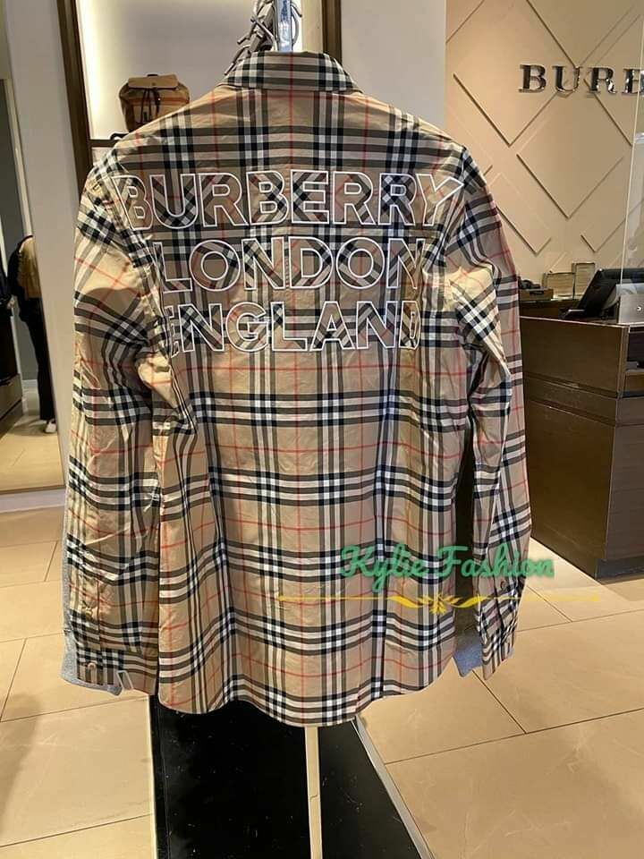 BBR 經典格仔 背後刺繡Londo  男仕 襯衫