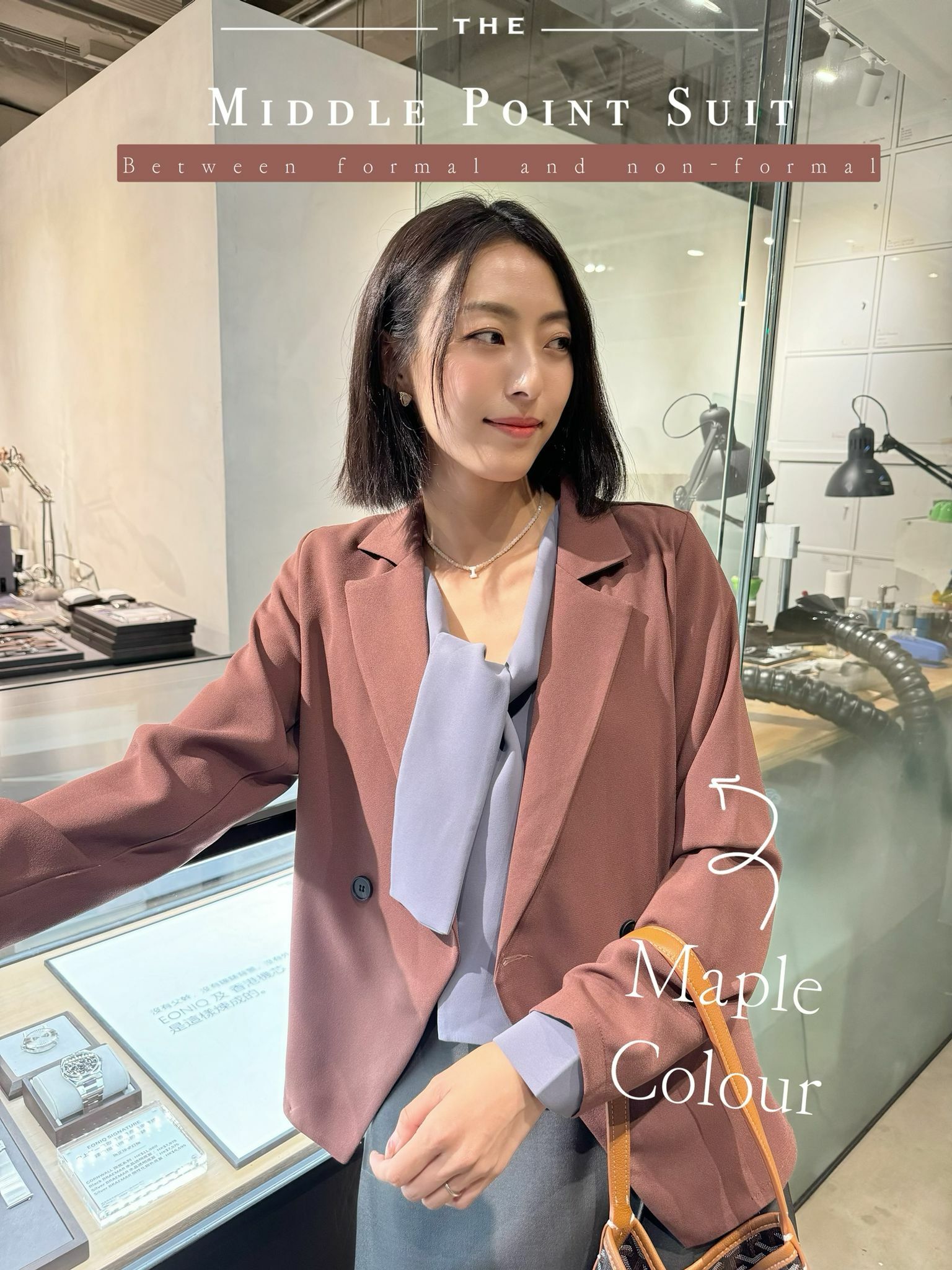 JK#6501 ♡Middle Point 西裝外套♡