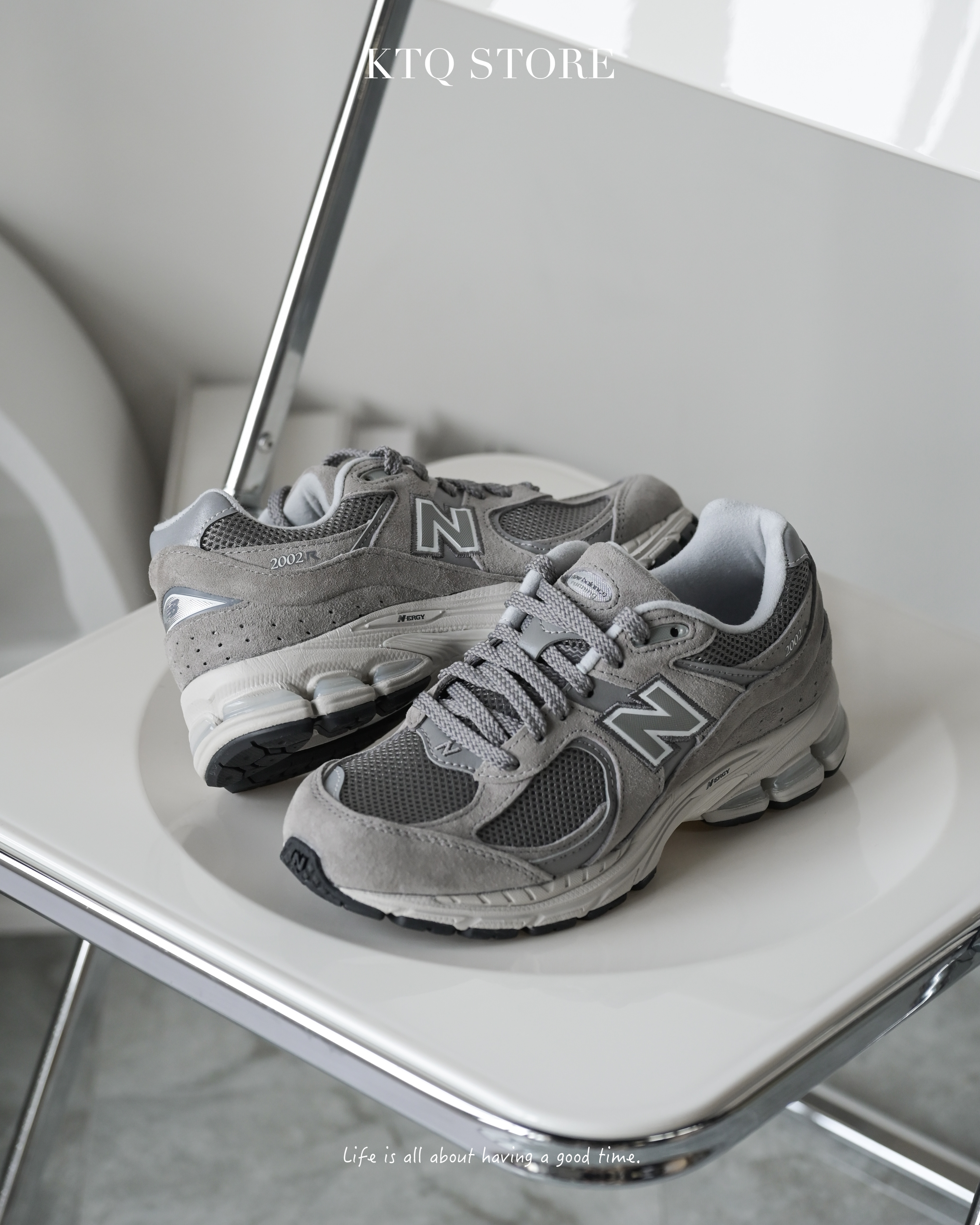KTQ STORE ‧ New Balance 2002R "Grey" 元祖灰  麂皮 復刻 男女鞋 ML2002RC