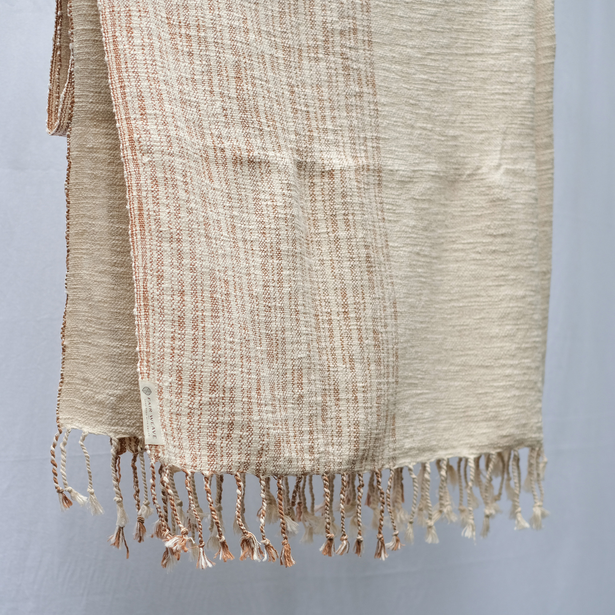 天然染手織布｜蓋毯 - 原野｜ 柬埔寨