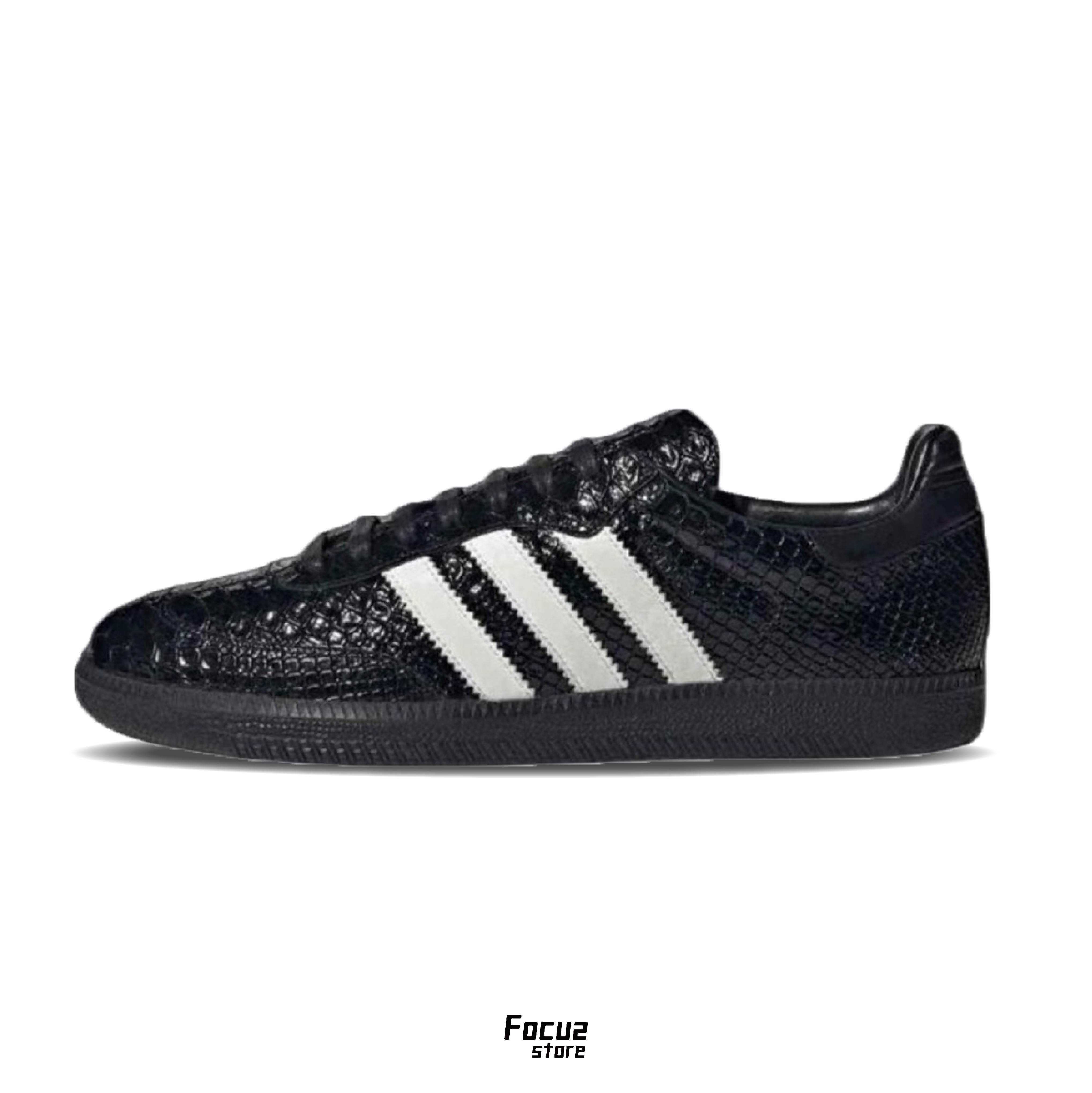 【Focus Store】預購 Adidas Originals Samba OG Made in Italy "Black Croc" 義大利製 馬臀皮 IE9120