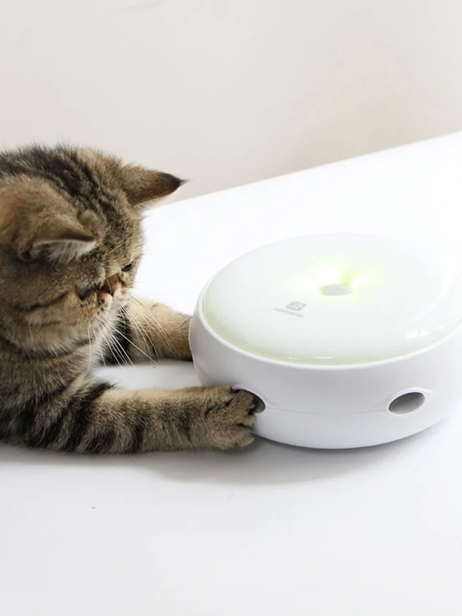 【Homerunpet 霍曼】甜甜圈智能自動逗貓器