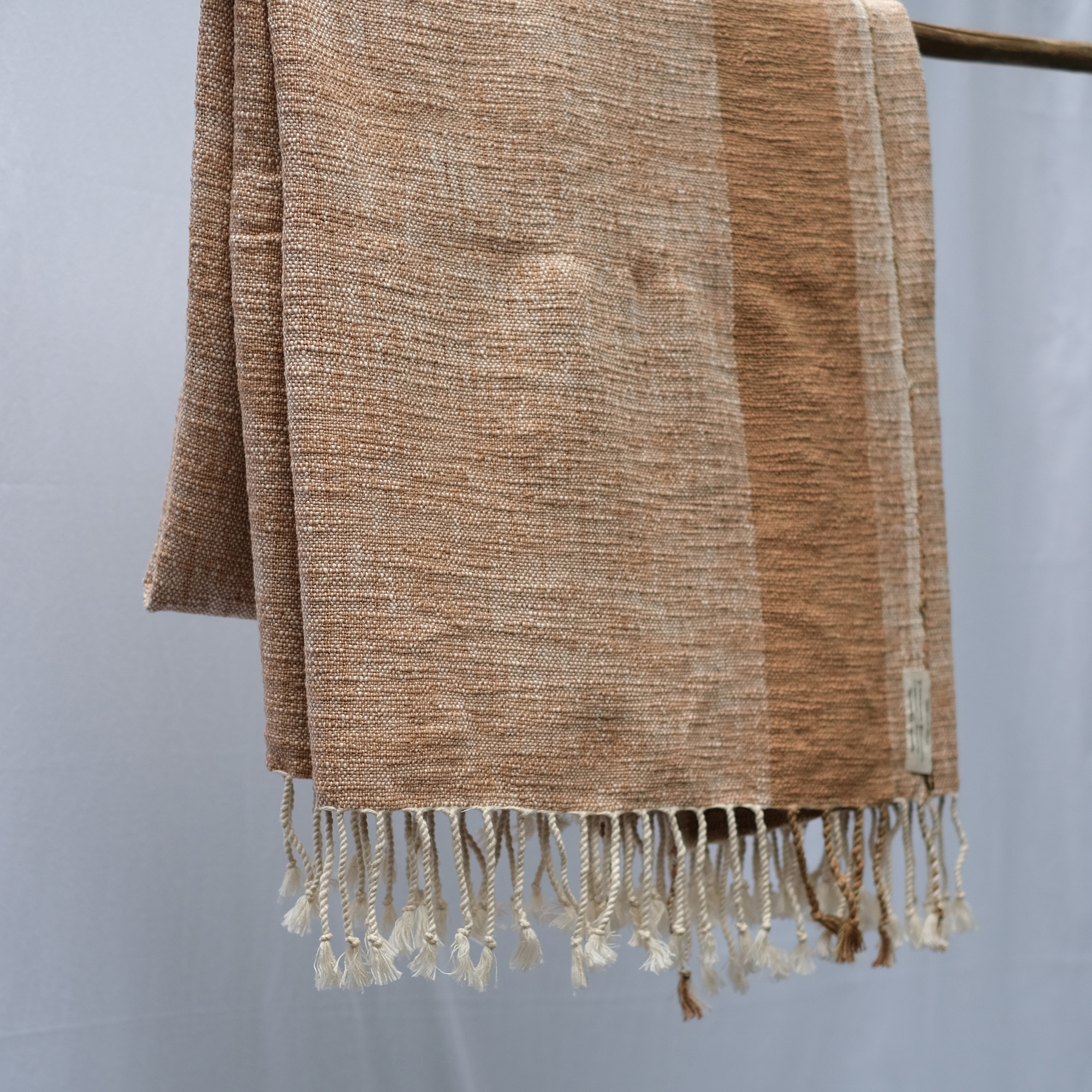 天然染手織布｜蓋毯 - 土地｜ 柬埔寨