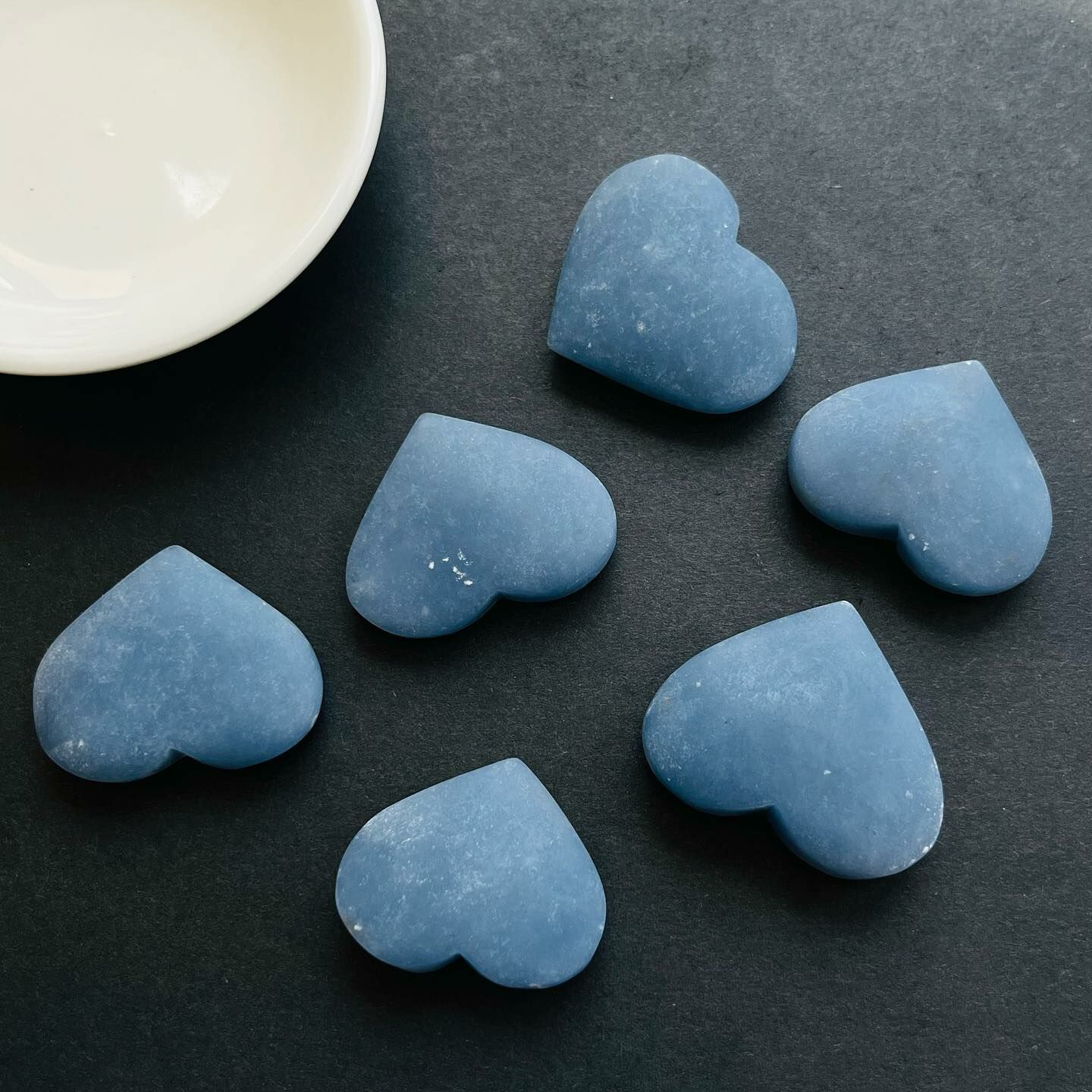 [原石] 天使石 / 硬石膏 愛心