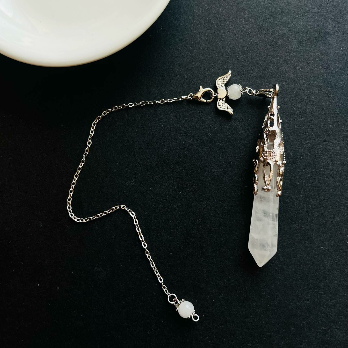 [原石] 白水晶 水晶靈擺