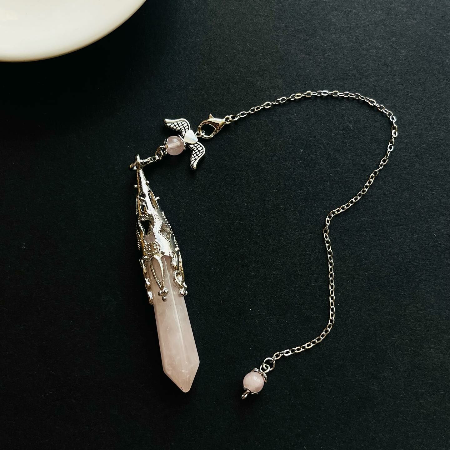 [原石] 粉晶 水晶靈擺