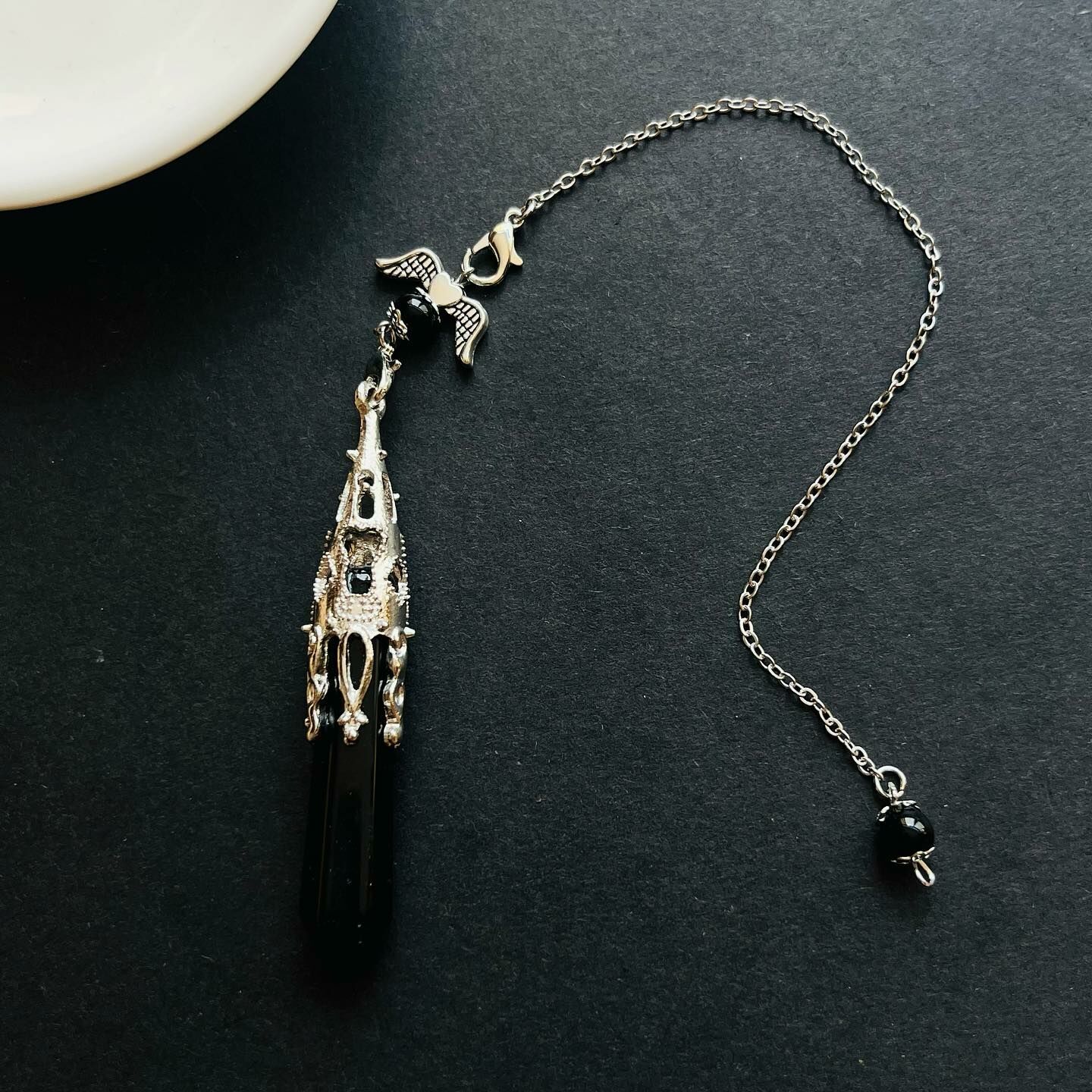 [原石] 黑曜石 水晶靈擺