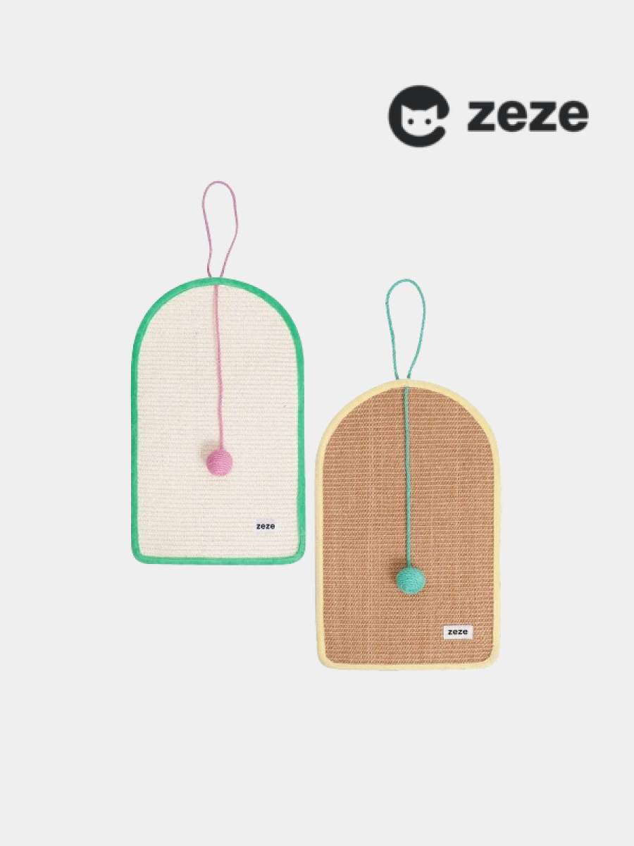 【zeze】彩色劍麻抓墊