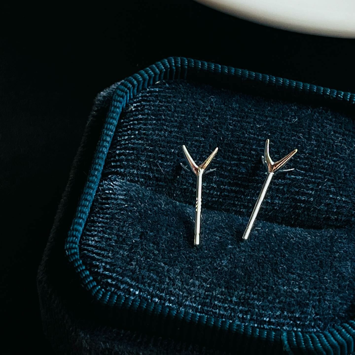 [原石] 水晶DIY耳環配件 爪鑲 925銀