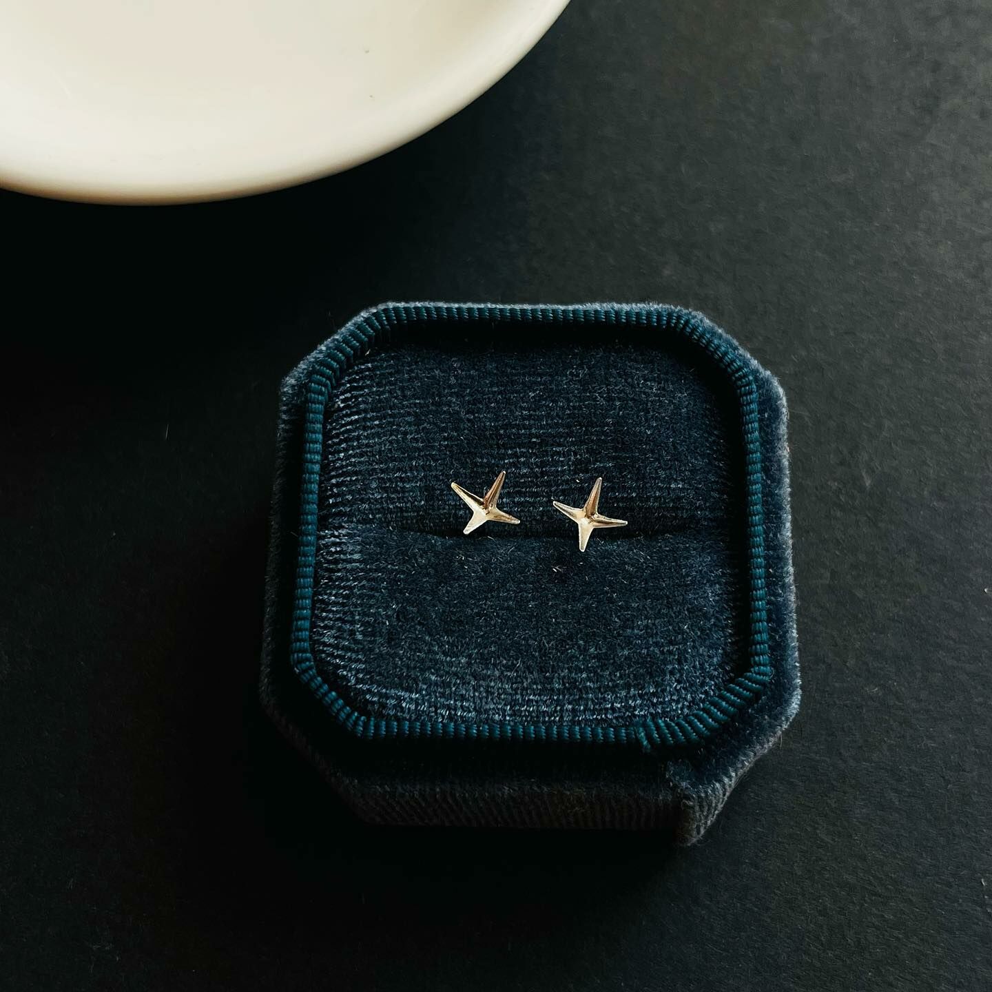 [原石] 水晶DIY耳環配件 爪鑲 925銀