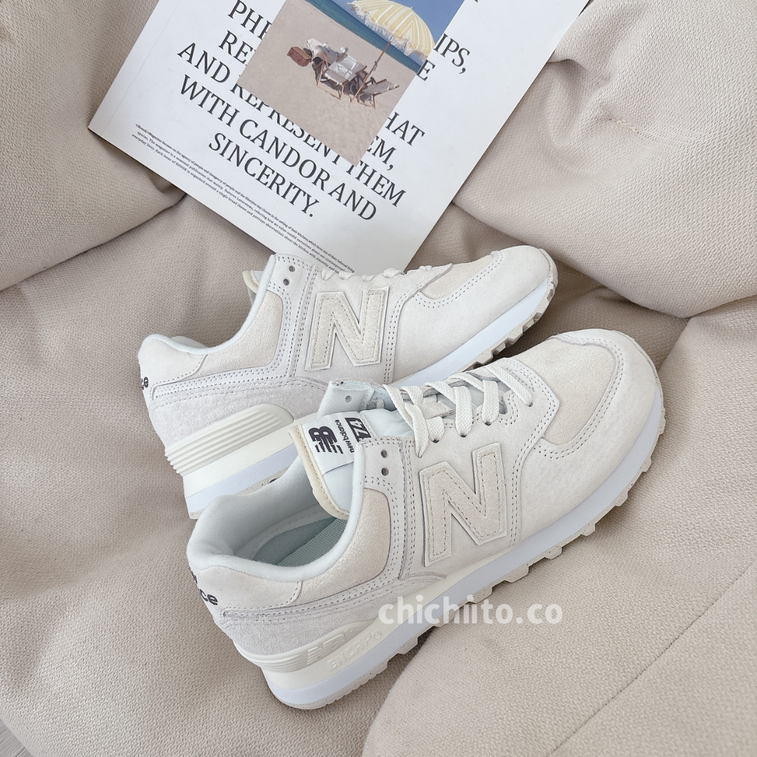 New Balance 574 奶杏色
