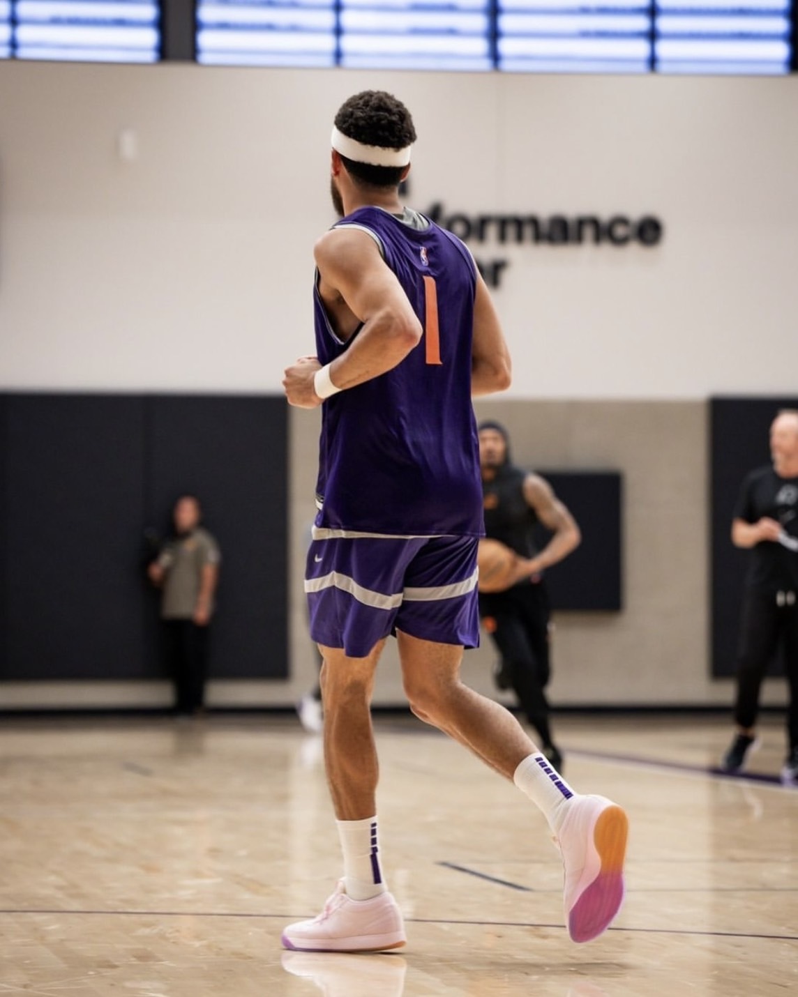 Nike Book 1 EP "Sunrise" 粉紫色 漸層夕陽 實戰籃球鞋 運動鞋 男鞋 包覆氣墊 緩震耐磨