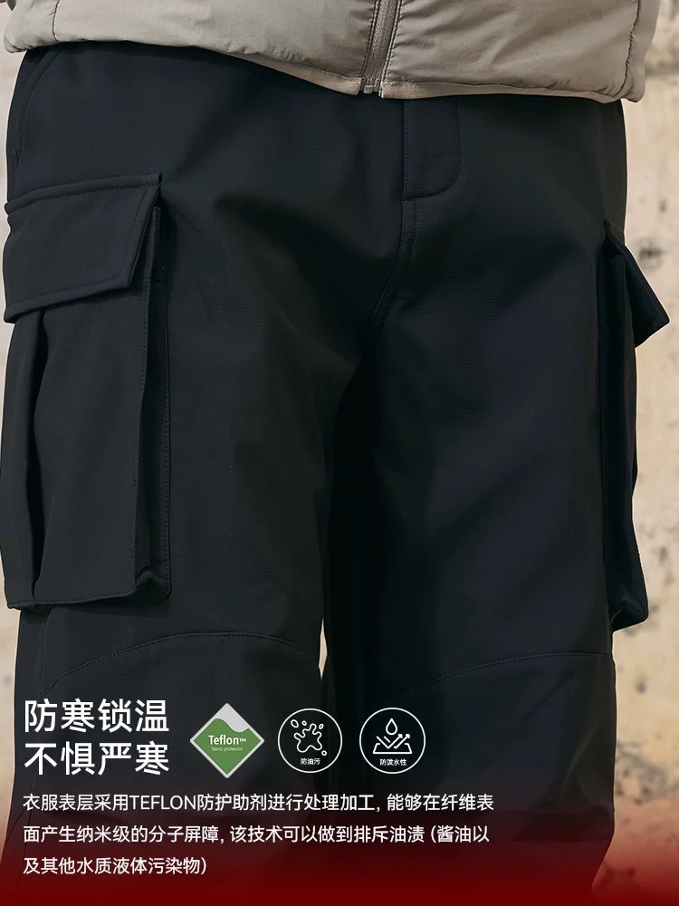 ENshadower隱蔽者Teflon三防-加絨軟殼工裝褲