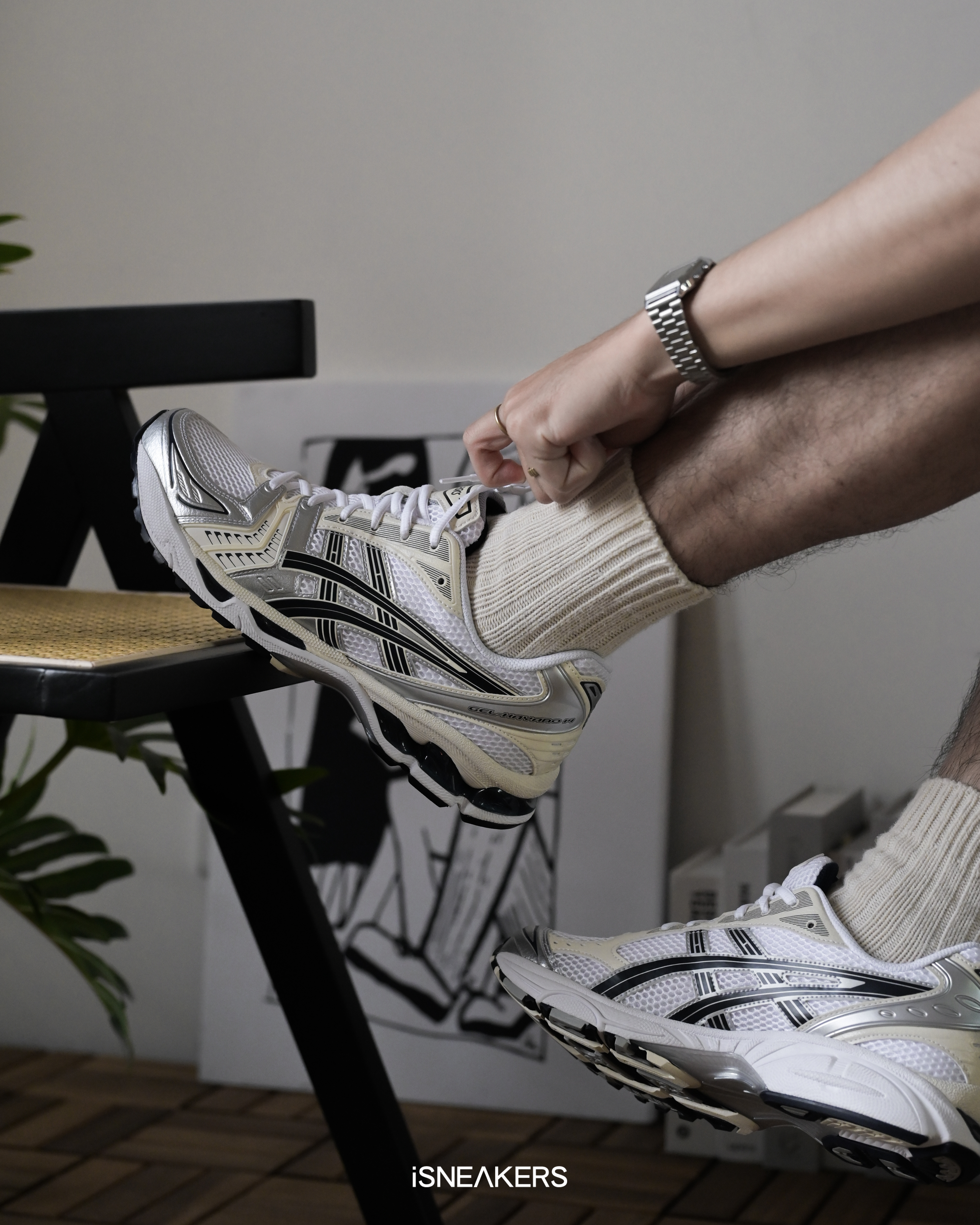 iSNEAKERS｜Asics Gel-Kayano 14 "Midnight" 午夜奶油白銀 1202A056-109