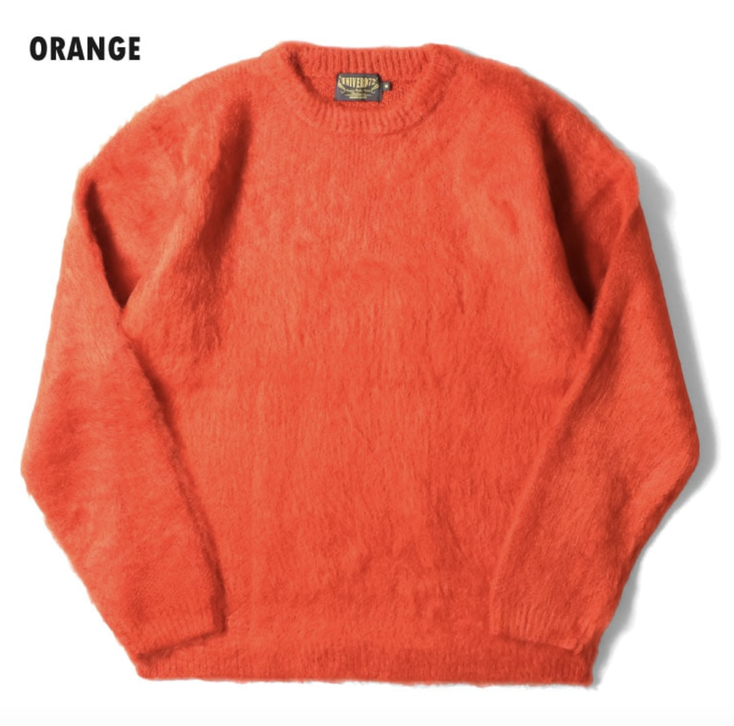 HOUSTON MOHAIR TOUCH SWEATER / Orange
