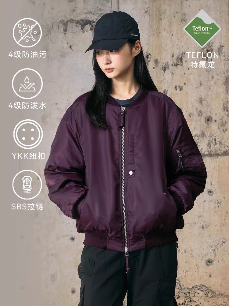 ENshadower隱蔽者 Teflon三防-甲翼貼片空軍夾克棉服