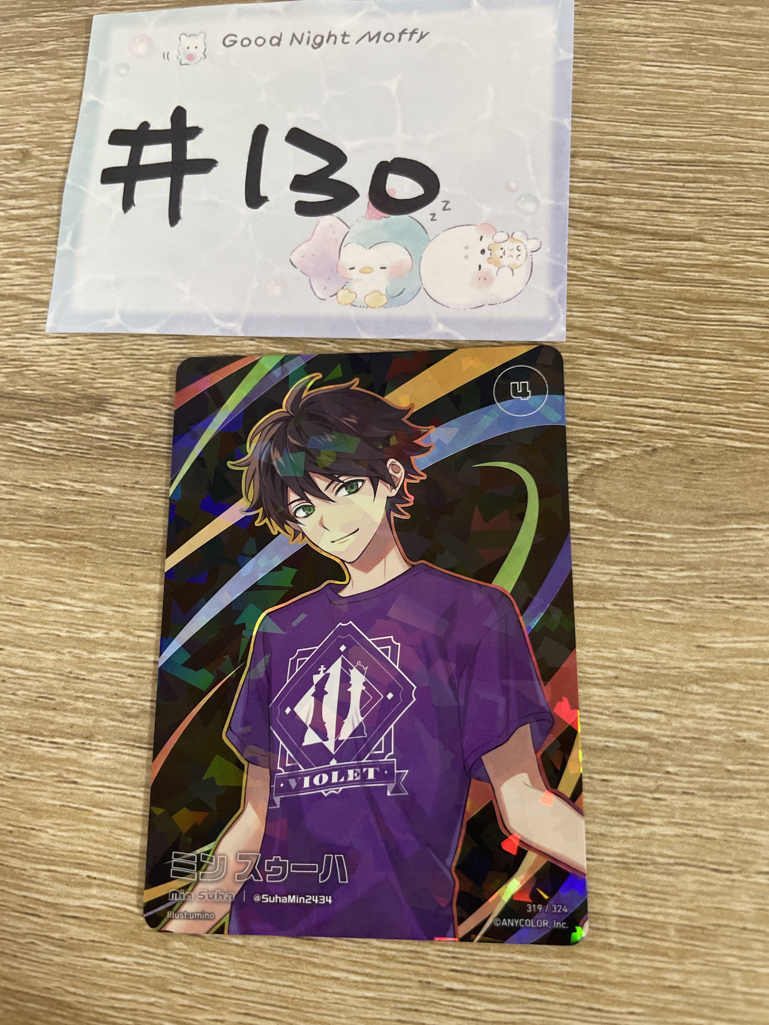 彩虹社  MIN 小卡#130