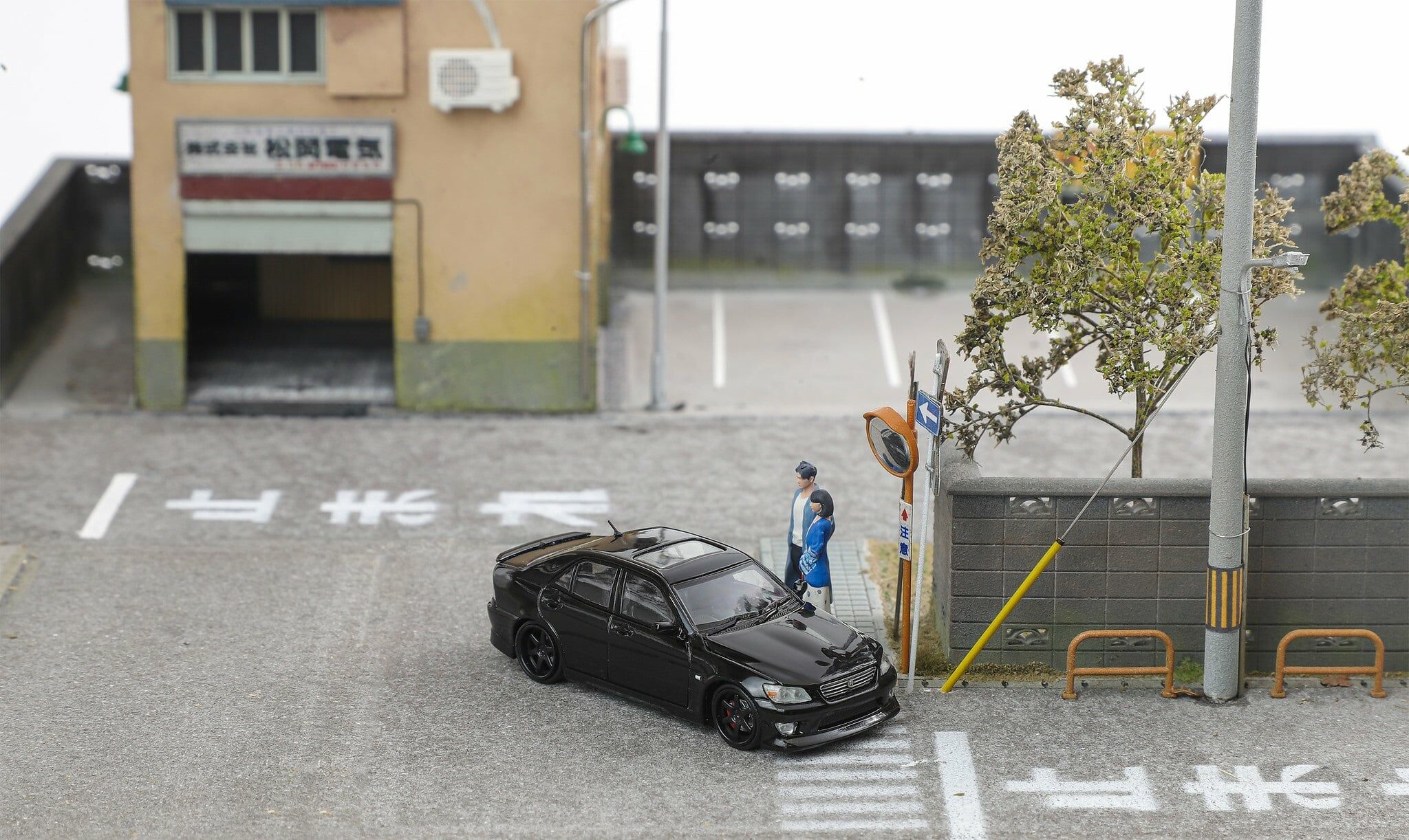1/64 Model 1 x Focal Horizon Toyota Altezza RS200 SXE10 Black (C33621 )