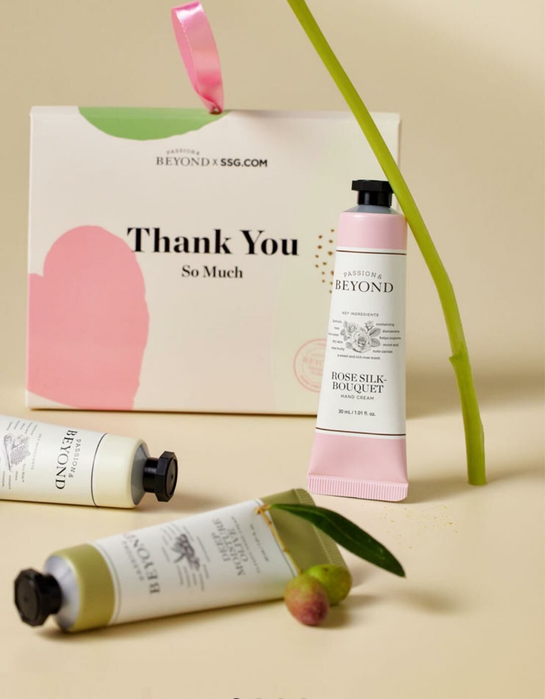 U49 BEYOND 護手霜套裝(蜂蜜 /橄欖/玫瑰) 30MLX3   買一套校長再送多1 套　　 MADE IN KOREA