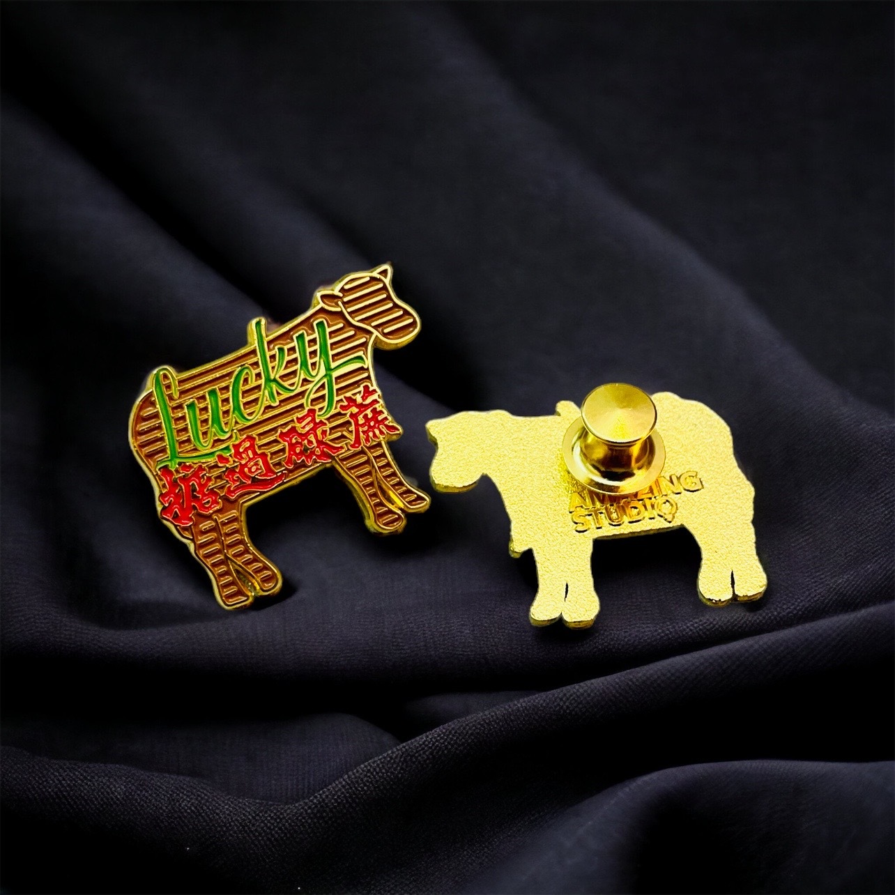 【港式霓虹 - 掂過碌蔗】 金屬徽章丨Amazing Studio