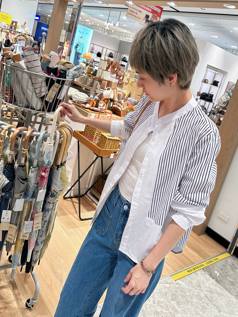 氣質拼接減齡襯衫 ⚡️搶現貨⚡️