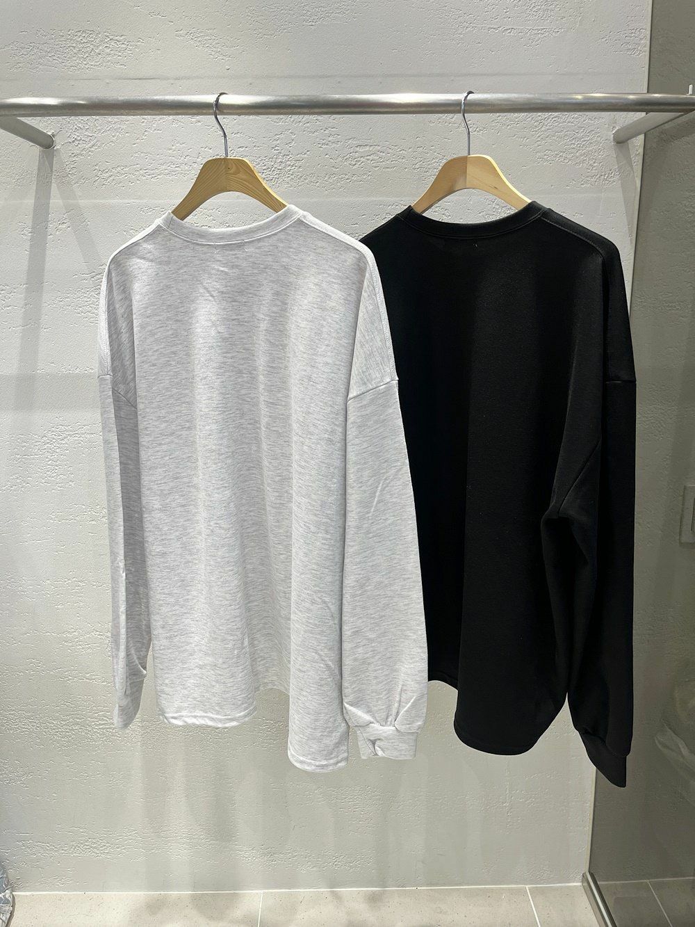 英文字圖案長袖衫 10.GVTY-0156T