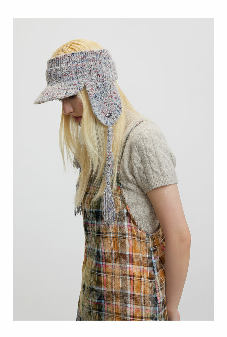 CONP 染色針織飛行帽