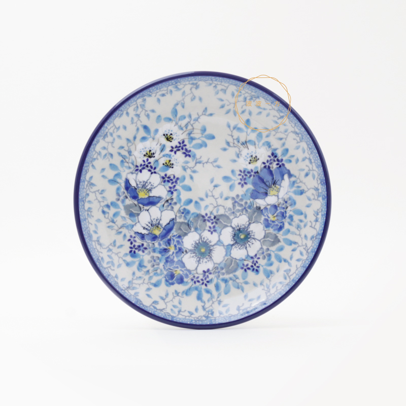 圓盤-Ø17.5cm-皎潔淡藍