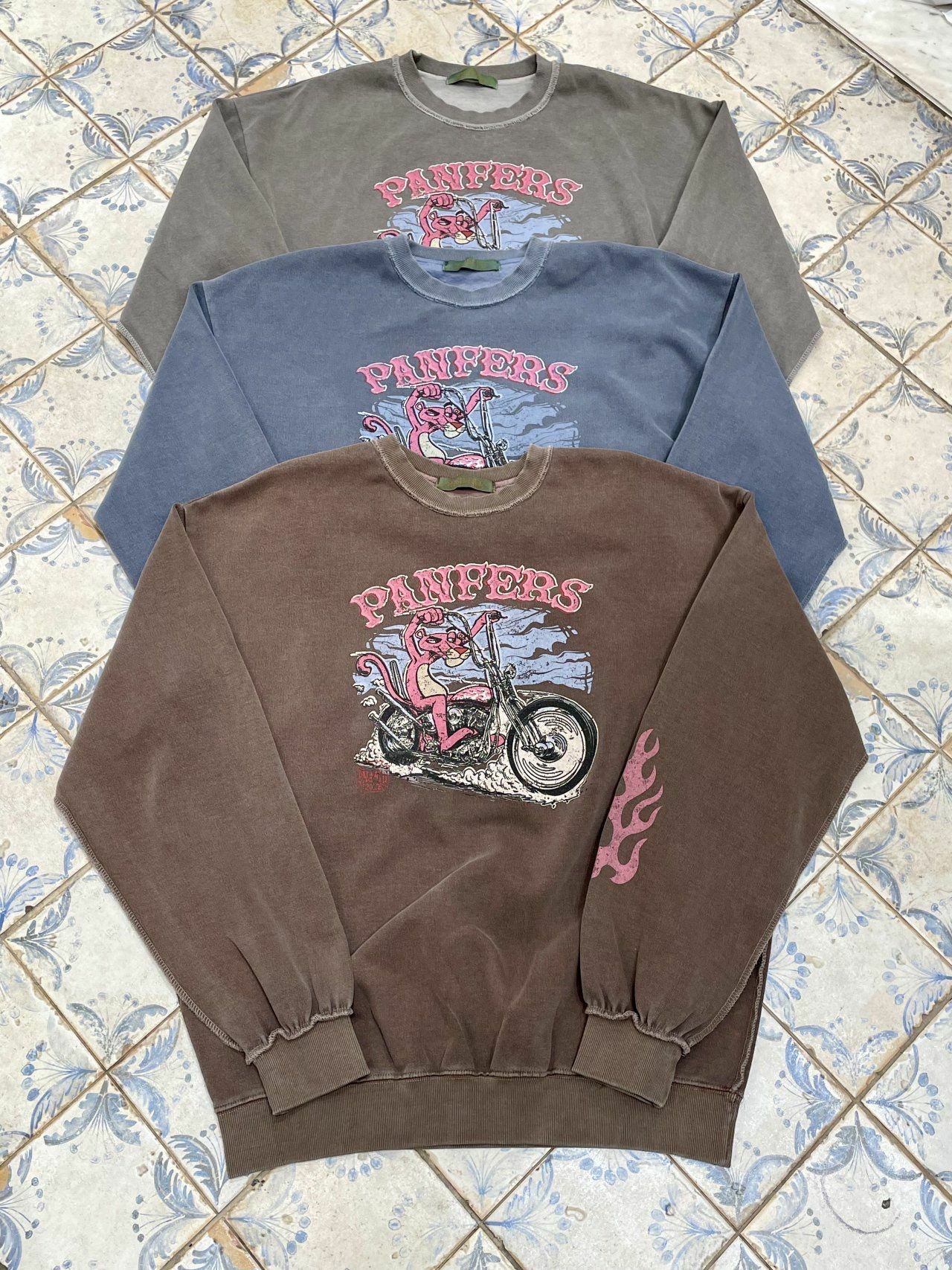 洗水英文字圖案衛衣 HIGH FIVE-102T