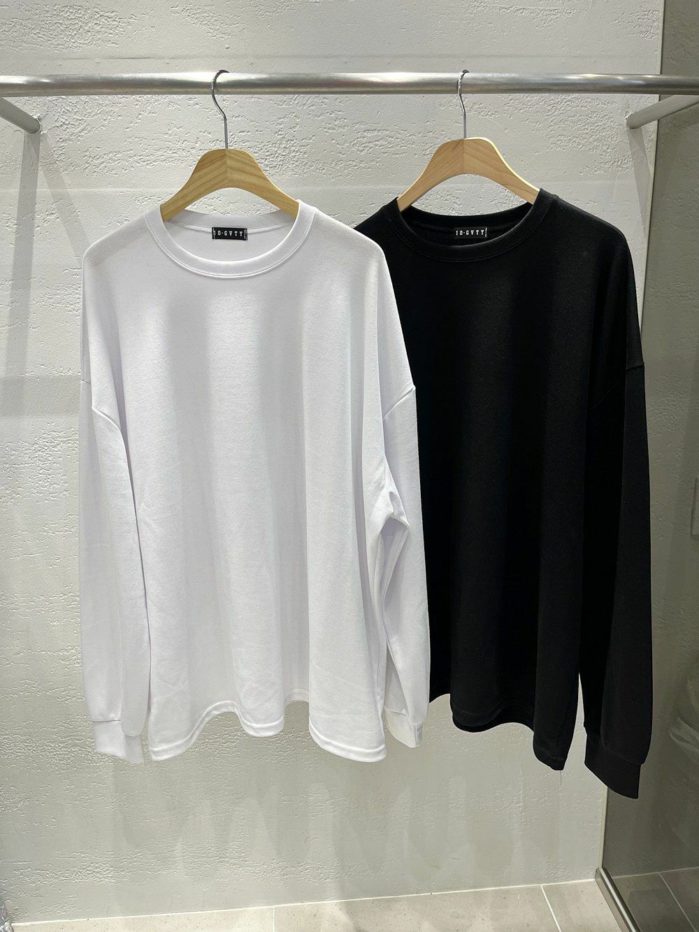 英文字圖案長袖衫 10.GVTY-0159T