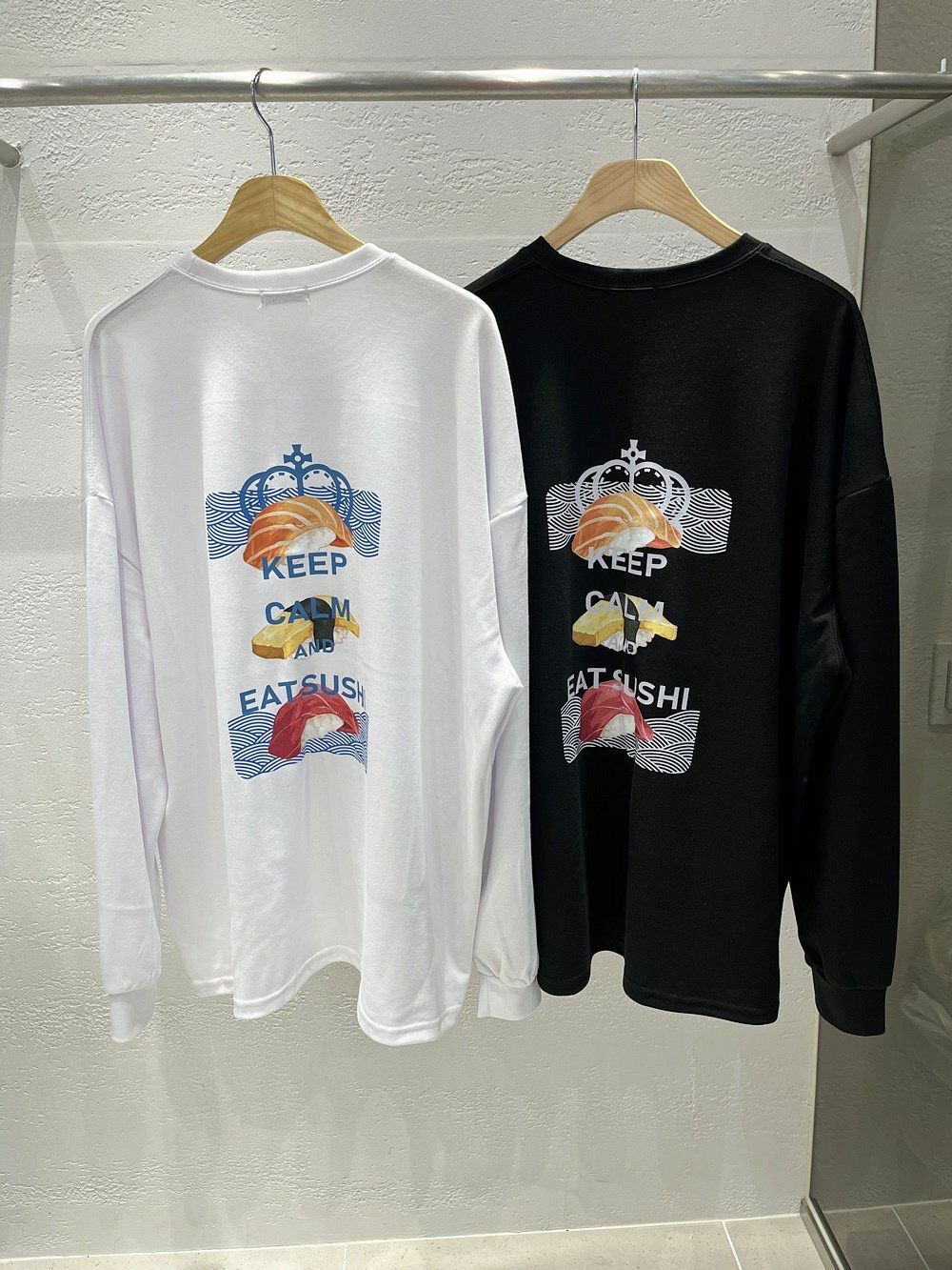 英文字圖案長袖衫 10.GVTY-0159T