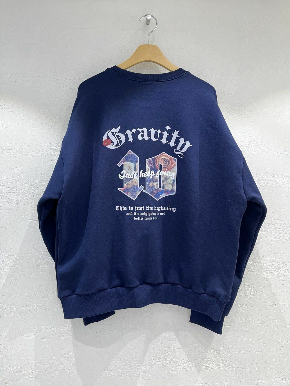 英文字圖案衛衣 10.GVTY-0164T